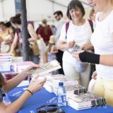 L'écrivaine suisse Elisa Shua Dusapin (à gauche) a notamment connu un franc succès.
